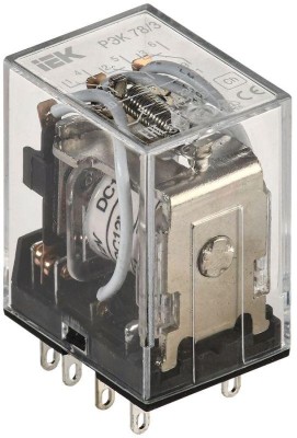 Реле РЭК 78-3 5А 12В DC IEK RRP20-3-05-012D Реле РЭК 78-3 5А 12В DC IEK RRP20-3-05-012D