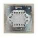 Выключатель 2-кл. СП Mira 10А IP20 с подсветкой со вставкой крем. LEZARD 701-0303-112