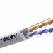 Кабель витая пара F/UTP 2х2х24AWG кат.5E PVC indoor 305м (м) TOKOV ELECTRIC TKE-C06-F22-5E-305-PVC
