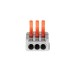 Клемма монтажная СМК PTC-1P 4213 BL/3 450В 32А 0.08-2.5(4.0)кв.мм JazzWay 5073746