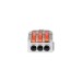 Клемма монтажная СМК PTC-1P 4213 BL/3 450В 32А 0.08-2.5(4.0)кв.мм JazzWay 5073746