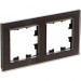 Рамка 2-м AtlasDesign Nature стекло мокко SE ATN320602