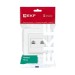 Розетка компьютерная 2-м СП Минск RJ45 бел. EKF ERK02-035-10