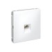 Розетка компьютерная ArtGallery RJ45 кат.6A механизм бел. SE GAL000186
