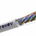 Кабель витая пара F/UTP 4х2х24AWG(0.48мм) кат.5E PVC indoor Fluke tested 305м (м) TOKOV ELECTRIC TKE-C06-F/UTP-42-5E-305