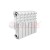 Радиатор BASE L Version 2.0 Alu 350 8с (112шт/пал.) VALFEX CO-BS350/8 L