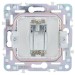 Розетка TV оконечная SKANDY SK-A12B беж. IEK SK-A10-O-K10