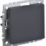 Выключатель 1-кл. СП BRITE ВС10-1-0-БрГ 10А механизм графит IEK BR-V10-0-10-K53