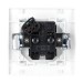 Розетка 1-м СП Минск 16А IP20 с заземл. защ. шторки с заряд. устройством USB 1А бел. EKF ERR16-028-100-USB