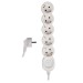 Удлинитель EX-05GS-500 (5х5) заземл. выкл. JazzWay 5065208