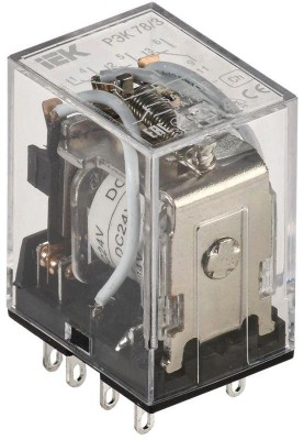 Реле РЭК 78-3 5А 24В DC IEK RRP20-3-05-024D Реле РЭК 78-3 5А 24В DC IEK RRP20-3-05-024D