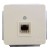 Розетка компьютерная 1-м Extra RJ45 механизм беж. GUSI С1К1-003