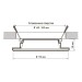 Светильник светодиодный PLED DL7 WH 18Вт 6500К IP54 1530лм встраив. бел. JazzWay 5069107