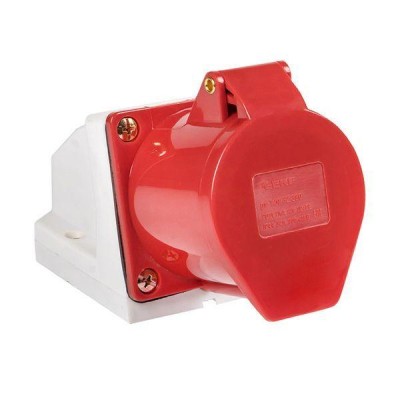 Розетка наружн. уст. 32А 380В 3P+РЕ IP44 (124) EKF ps-124-32-380 Розетка наружн. уст. 32А 380В 3P+РЕ IP44 (124) EKF ps-124-32-380