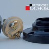 Патрон потолочный E27 прямой карболит. черн. EKF LHC-E27-sc-s