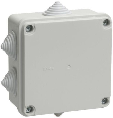 Коробка распаячная ОП 100х100х50 IP44 KM41233 (6 каб. ввод.) IEK UKO11-100-100-050-K41-44 Коробка распаячная ОП 100х100х50 IP44 KM41233 (6 каб. ввод.) IEK UKO11-100-100-050-K41-44