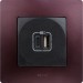 Рамка 1-м СП Etika IP20 сливовый IEK 672561