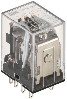 Реле РЭК 78-4 3А 12В DC IEK RRP20-4-03-012D Реле РЭК 78-4 3А 12В DC IEK RRP20-4-03-012D