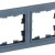Рамка 2-м BRITE РУ-2-БрМ маренго IEK BR-M22-K35