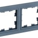 Рамка 2-м BRITE РУ-2-БрМ маренго IEK BR-M22-K35