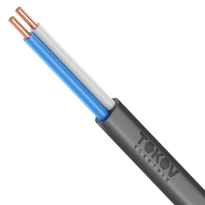 Кабель TOKOV ELECTRIC ВВГ-Пнг(А)-LSLTx 2х2.5 ОК (N) 0.66кВ (м) УТ000030886