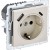 Розетка BRITE РЮш11-1-БрКр 16А с USB A+C 18Вт с заземл. защ. шторки механизм беж. IEK BR-R14-16-U22-018-K10