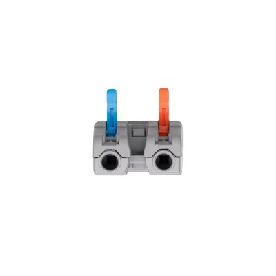 Клемма монтажная СМК PTC-2P 4224 BL/2 450В 32А 0.08-2.5(4.0)кв.мм JazzWay 5073760
