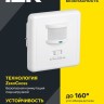 Детектор движения ДД 035 500Вт угол обз. 140град. дальн. 12м IP20 бел. IEK LDD12-035-500-001