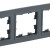 Рамка 3-м BRITE РУ-3-БрГ графит IEK BR-M32-K53