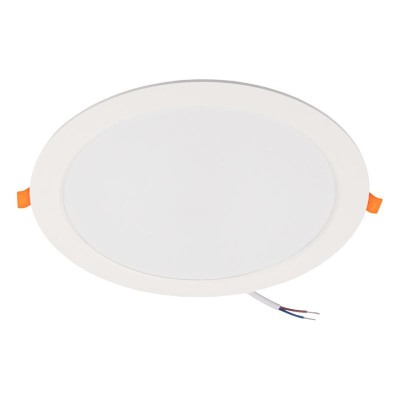 Светильник светодиодный PLED DL7 WH 24Вт 6500К IP54 2040лм встраив. бел. JazzWay 5069121