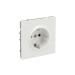 Розетка силовая KANT 2P+E без шторки бел. песок DKC 7010033