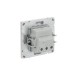 Розетка силовая KANT 2P+E без шторки бел. песок DKC 7010033