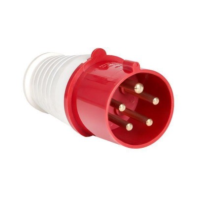 Вилка переносная 025 32А 3P+PE+N 380В IP44 EKF ps-025-32-380 Вилка переносная 025 32А 3P+PE+N 380В IP44 EKF ps-025-32-380