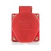 Розетка наружн. уст. 32А 380В 3P+РЕ+N IP44 (125) EKF ps-125-32-380