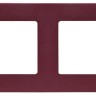 Рамка 2-м СП Etika IP20 сливовый IEK 672562