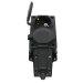 Колодка удлинителя 2-м MultiSet 16А 250В IP44 с заземл. каучук черн. SE MST4102BK