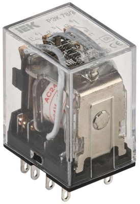 Реле РЭК 78-3 5А 24В AC IEK RRP20-3-05-024A Реле РЭК 78-3 5А 24В AC IEK RRP20-3-05-024A