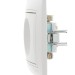 Розетка телевизионная проходная TV СП Mira бел./бел. LEZARD 701-0202-129