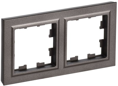 Рамка 2-м BRITE РУ-2-БрТБ бронза IEK BR-M22-K45 Рамка 2-м BRITE РУ-2-БрТБ бронза IEK BR-M22-K45