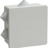 Коробка распаячная ОП 85х85х40 IP44 KM41235 (6 каб.ввод.) IEK UKO11-085-085-040-K41-44