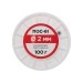 Припой катушка ПОС-61 без канифоли (d2.0мм 100гр) Rexant 09-3123