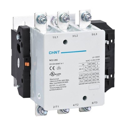 Контактор NC2-265 265А кат. 400В AC AC-3 (R) CHINT 236582 Контактор NC2-265 265А кат. 400В AC AC-3 (R) CHINT 236582