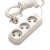 Удлинитель 3х10м без заземл. 10А IP20 Makel MGP128