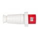 Вилка переносная 035 63А 3P+PE+N 380В IP67 EKF ps-035-63-380