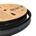 Трубка термоусадочная ТУТ нг 30/15 черн. (уп.50м) EKF tut-30-b