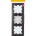 Рамка 3-м BRITE РУ-3-БрТБ бронза IEK BR-M32-K45