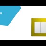 Розетка телевизионная оконечная TV 1вых. СП Etika 2дБ 0-2400МГц с топологией "звезда" механизм бел. IEK 672251