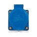 Розетка наружн. уст. 32А 220В 2P+РЕ IP44 (123) EKF ps-123-32-220