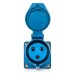 Розетка наружн. уст. 32А 220В 2P+РЕ IP44 (123) EKF ps-123-32-220
