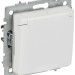 Розетка BRITE РСбш10-3-44-БрАБ 16А IP44 с заземл. защ. шторки с крышкой механизм арктич. бел. IEK BR-R16-16-44-K91